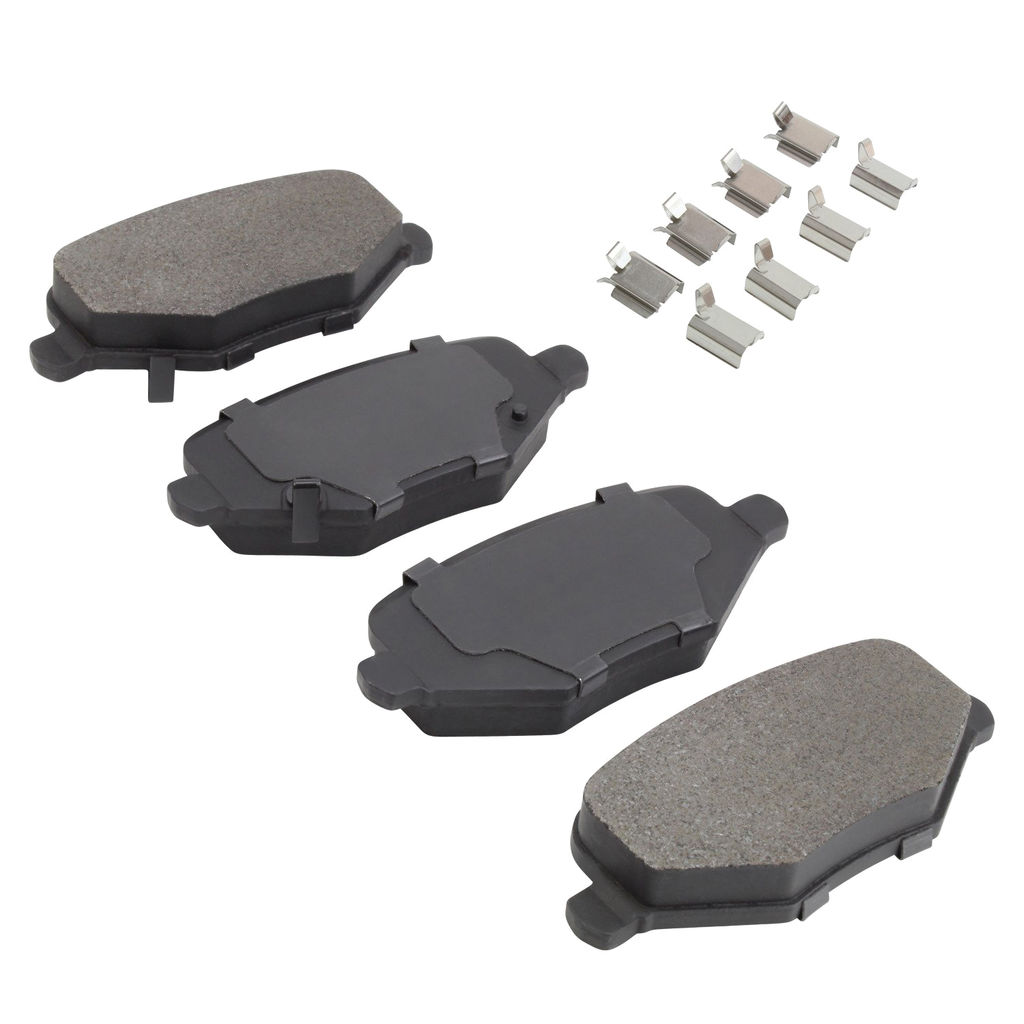 Quality-Built 1003-1719M - Black Series Semi-Metallic Brake Pad Set