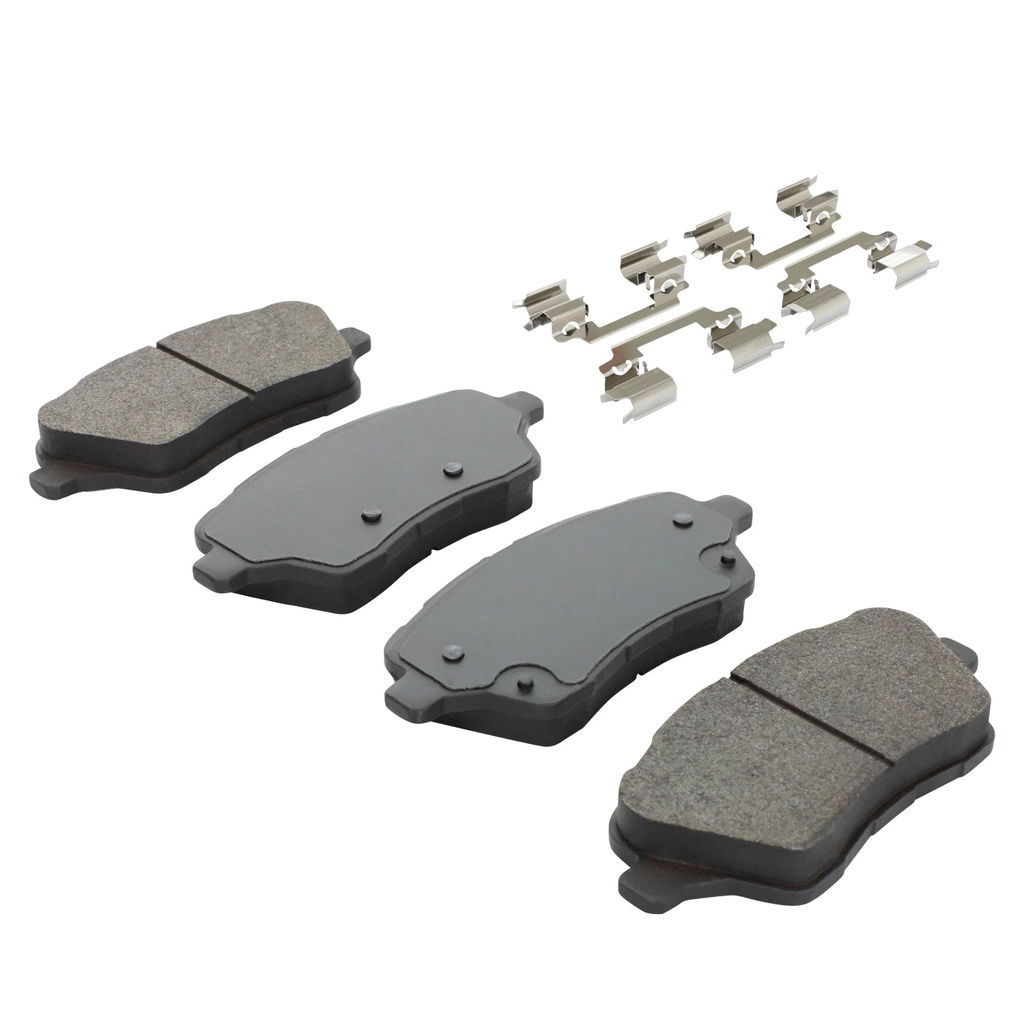 Quality-Built 1003-1730M - Black Series Semi-Metallic Brake Pad Set