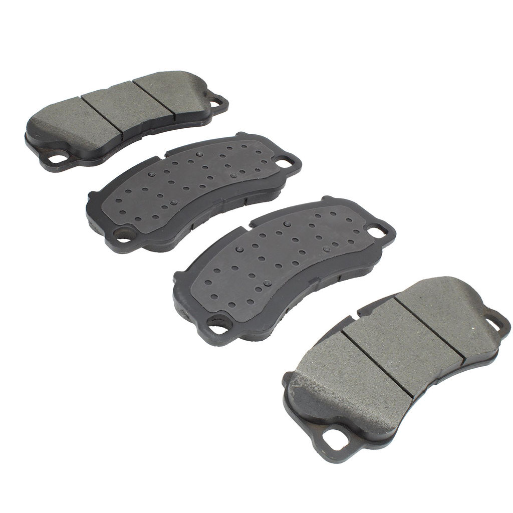 Quality-Built 1003-1742M - Black Series Semi-Metallic Brake Pad Set
