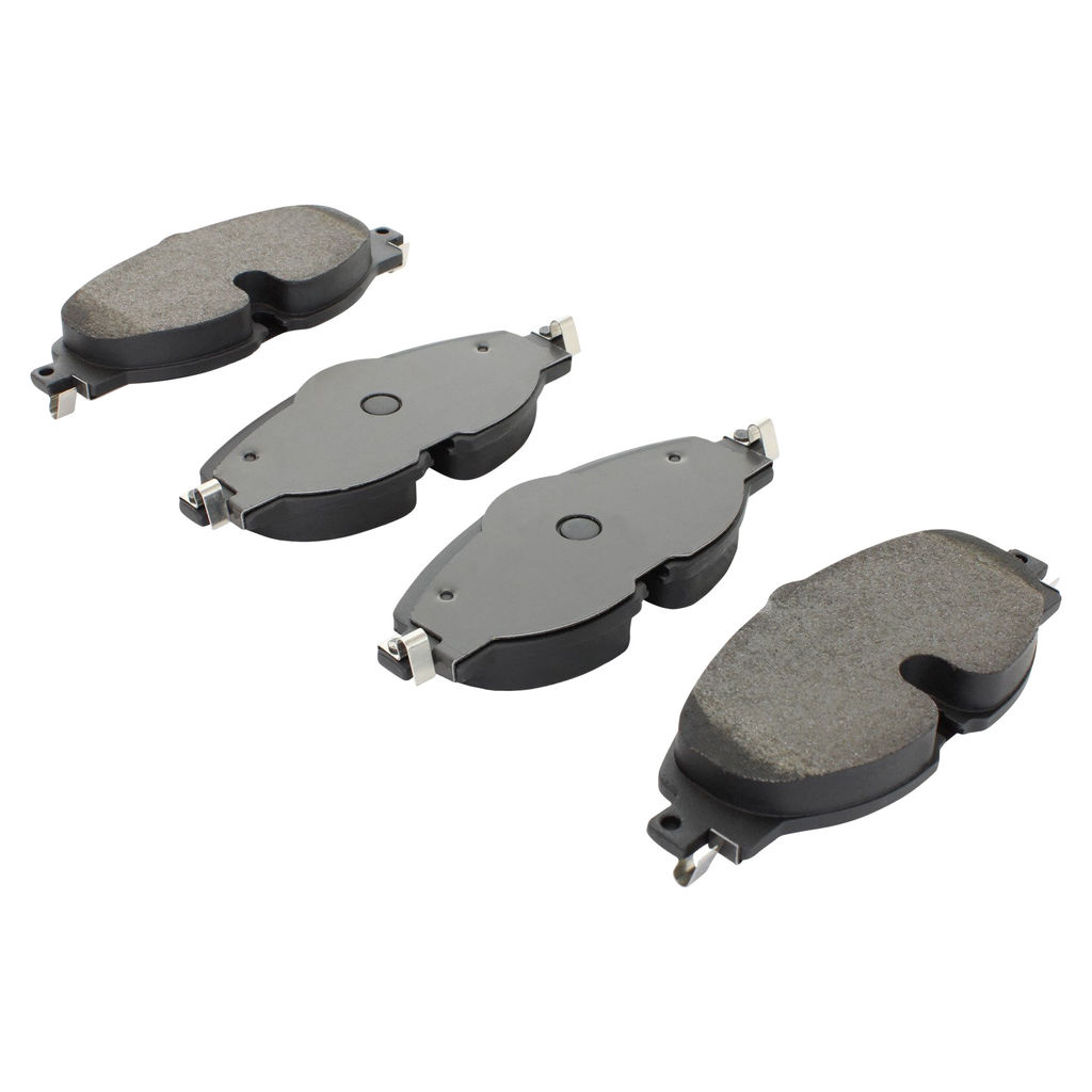Quality-Built 1003-1760M - Black Series Semi-Metallic Brake Pad Set