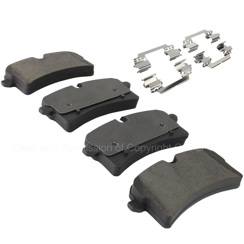 Quality-Built 1003-1780M - Black Series Semi-Metallic Brake Pad Set