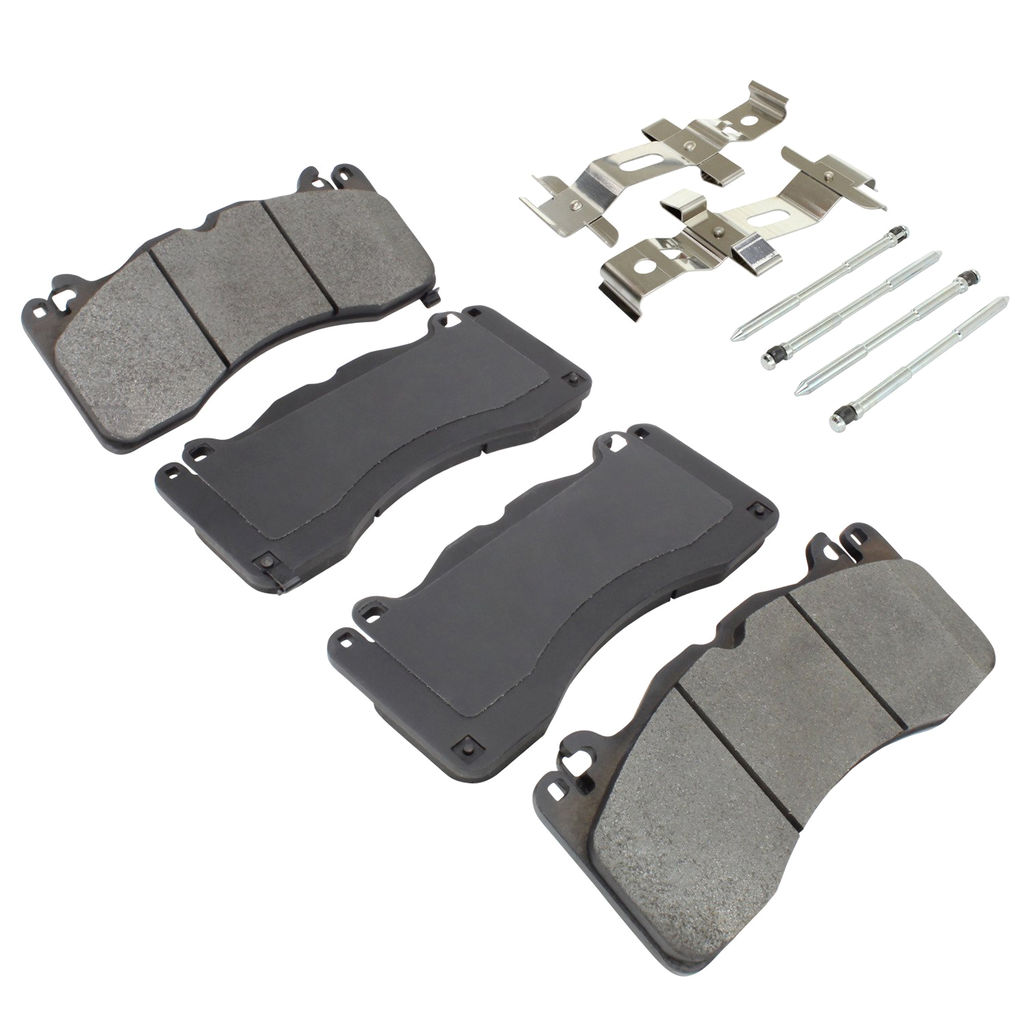 Quality-Built 1003-1792M - Black Series Semi-Metallic Brake Pad Set