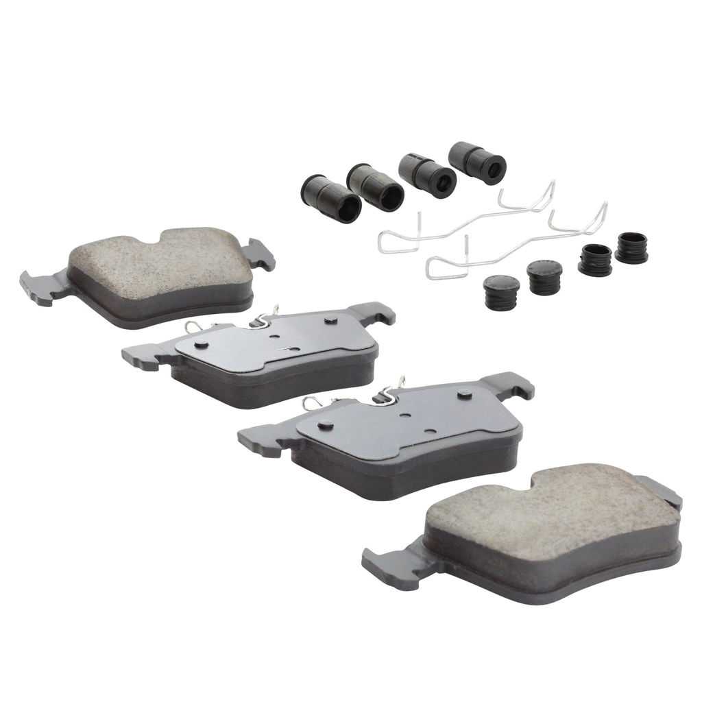 Quality-Built 1003-1821M - Black Series Semi-Metallic Brake Pad Set