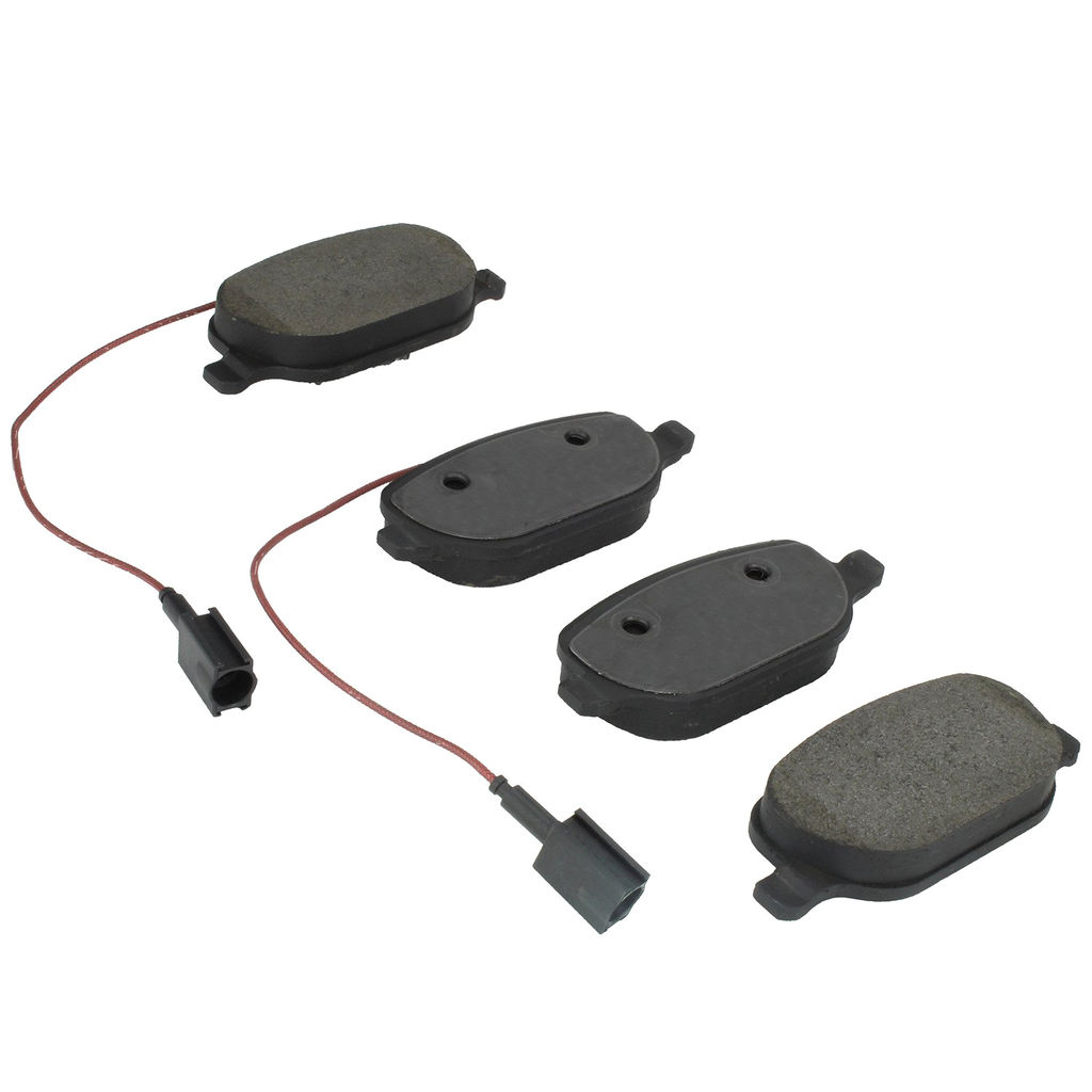 Quality-Built 1003-1822M - Black Series Semi-Metallic Brake Pad Set