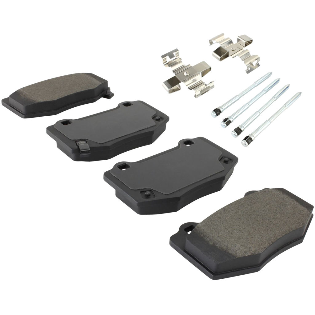 Quality-Built 1003-1854M - Black Series Semi-Metallic Brake Pad Set