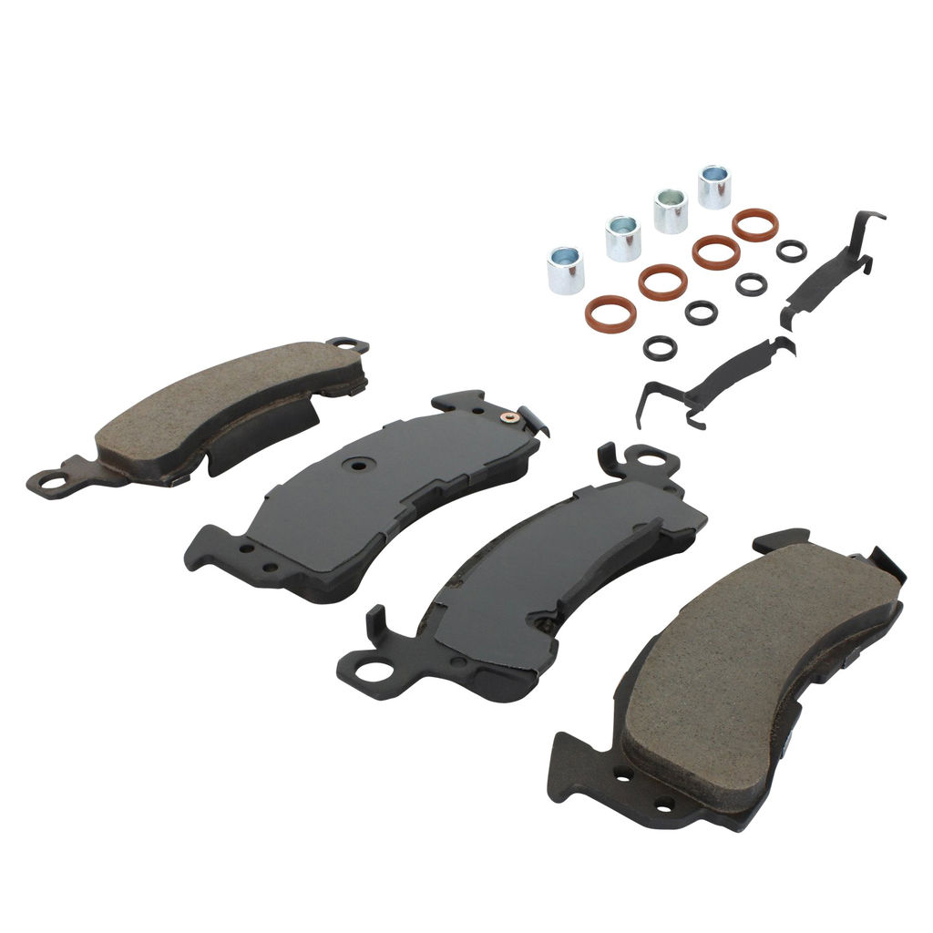 Quality-Built 1002-0052M - Work Force Semi-Metallic Brake Pad Set