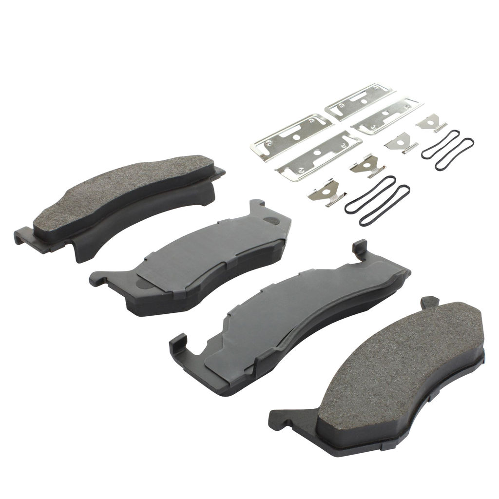 Quality-Built 1002-0123M - Work Force Semi-Metallic Brake Pad Set