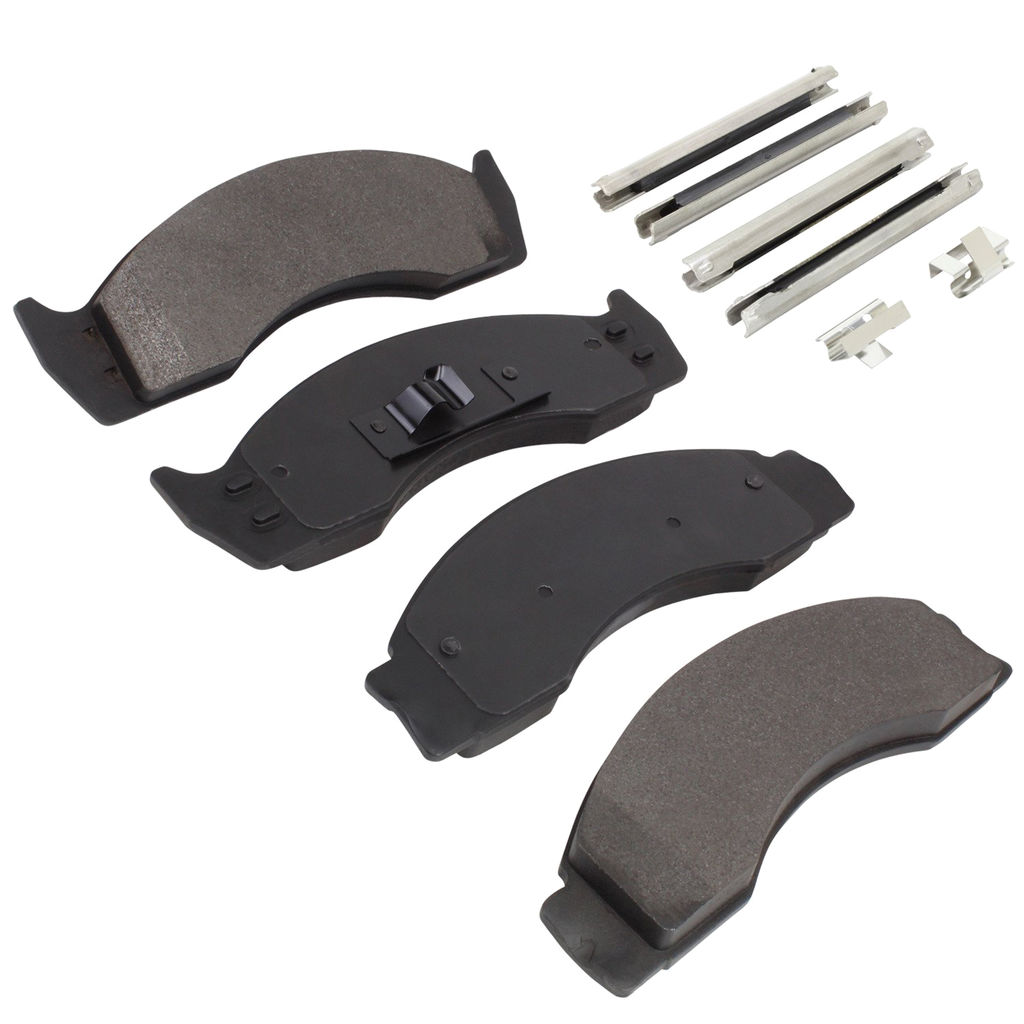 Quality-Built 1002-0411M - Work Force Semi-Metallic Brake Pad Set