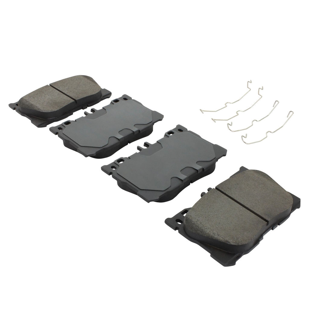 Quality-Built 1003-1871M - Black Series Semi-Metallic Brake Pad Set