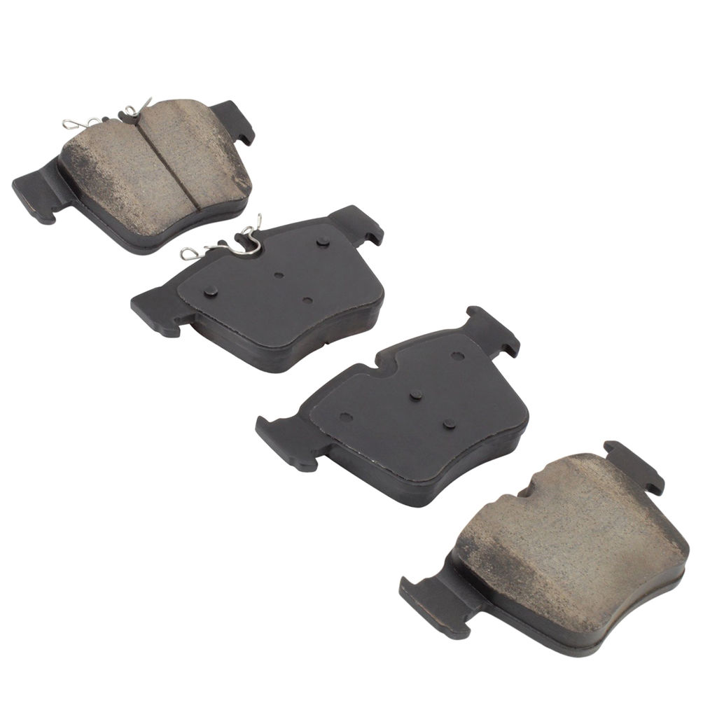 Quality-Built 1003-1872M - Black Series Semi-Metallic Brake Pad Set