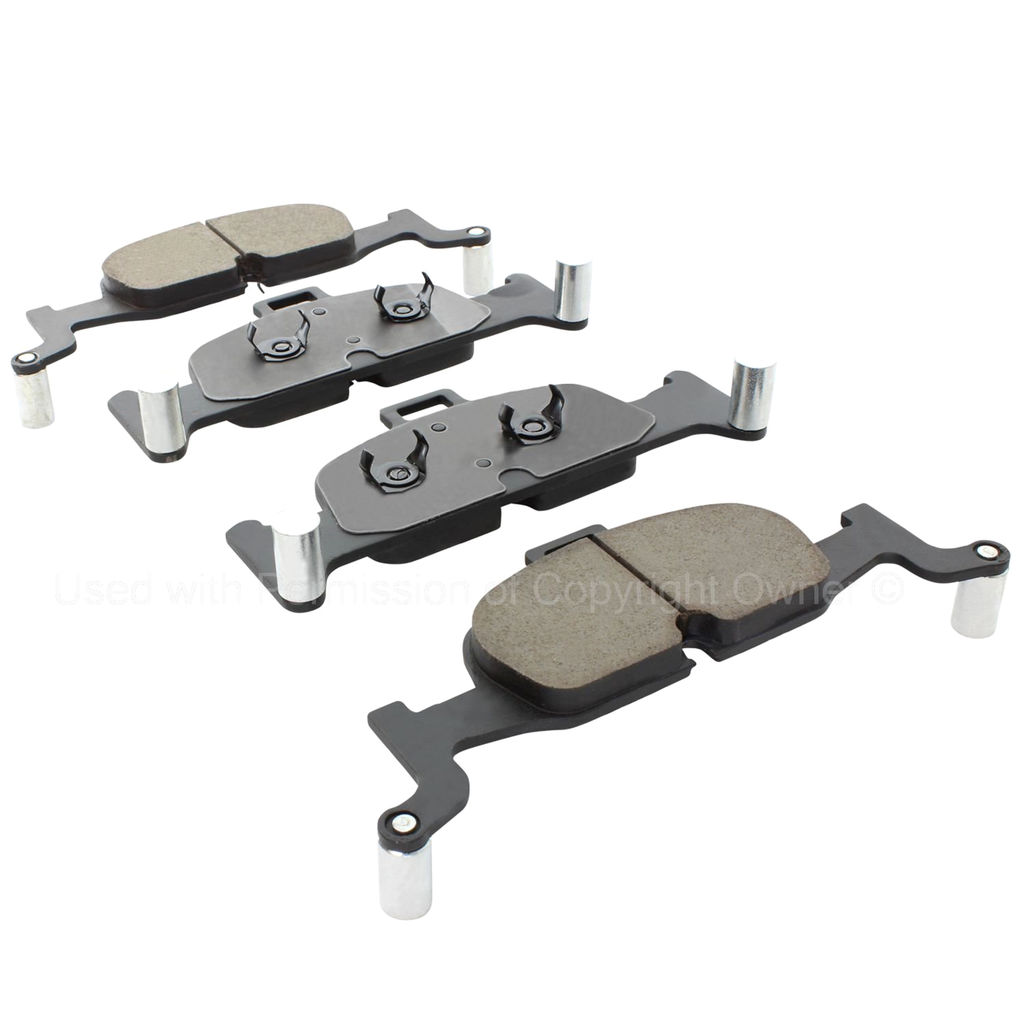 Quality-Built 1003-1897M - Black Series Semi-Metallic Brake Pad Set