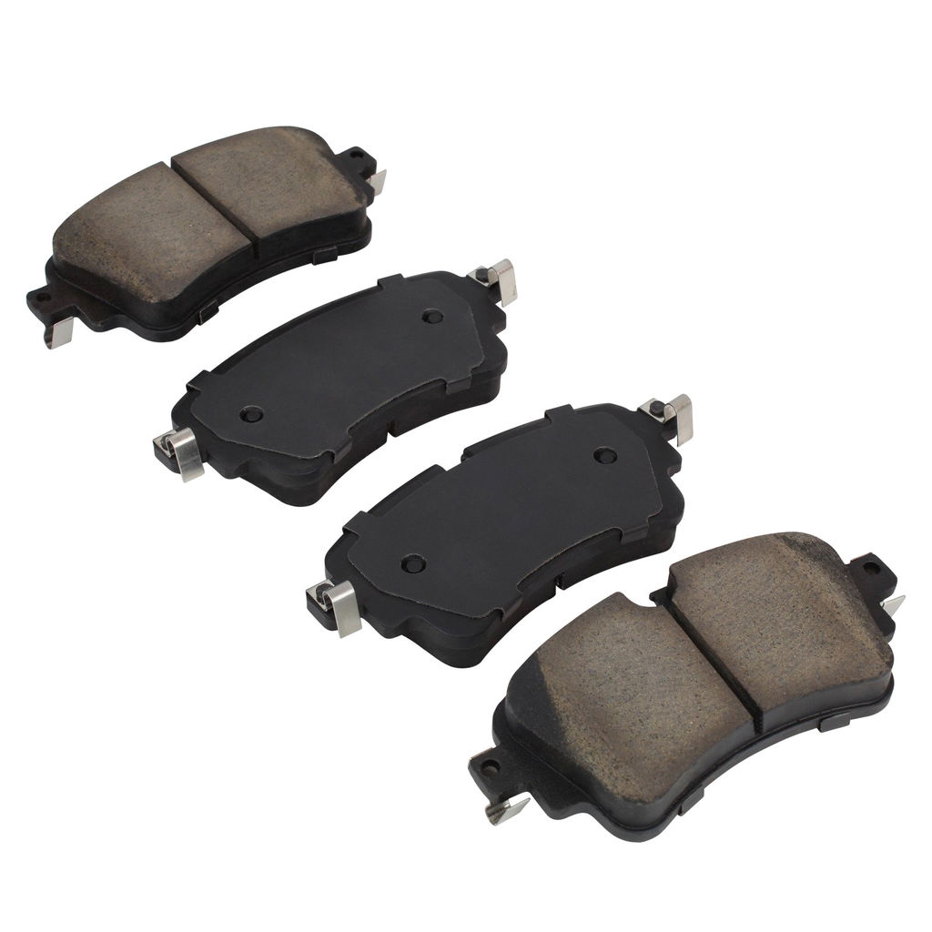 Quality-Built 1003-1898M - Black Series Semi-Metallic Brake Pad Set