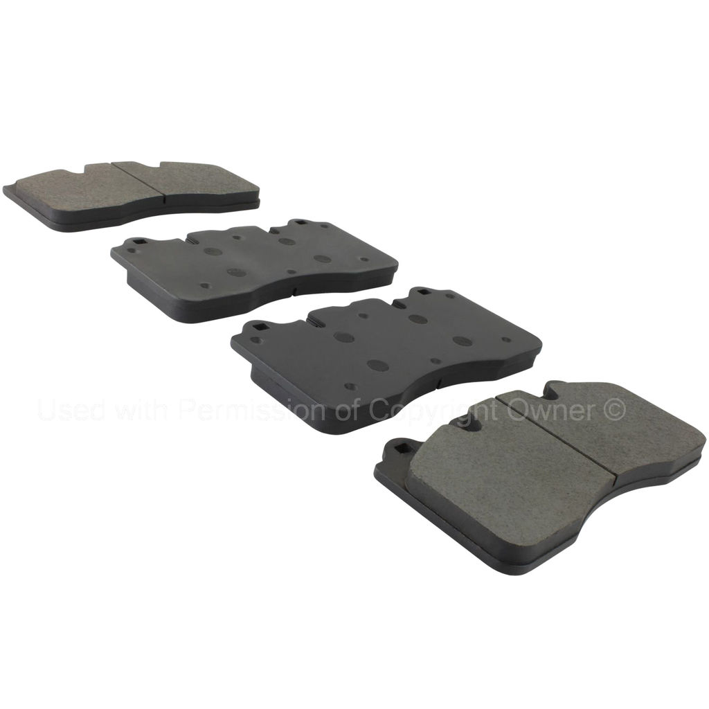 Quality-Built 1003-1918M - Black Series Semi-Metallic Brake Pad Set