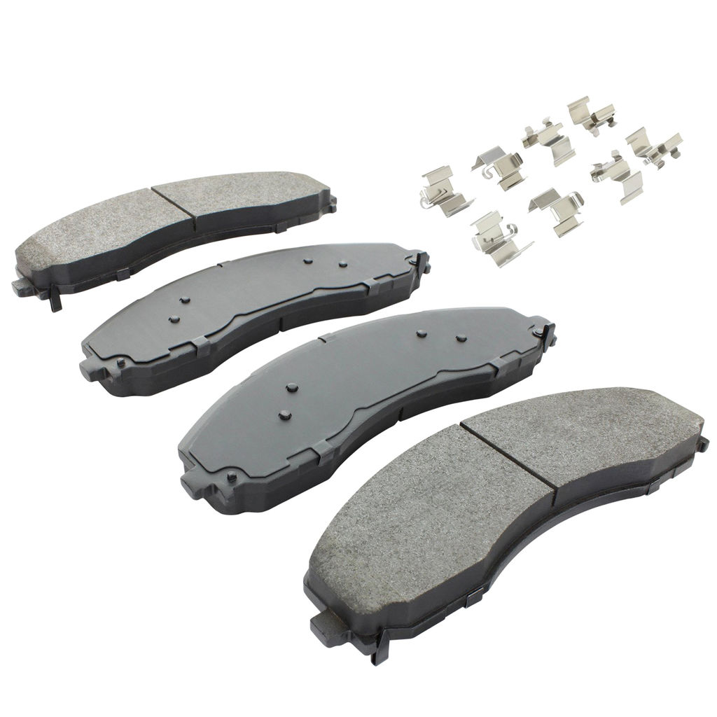 Quality-Built 1003-2018M - Black Series Semi-Metallic Brake Pad Set