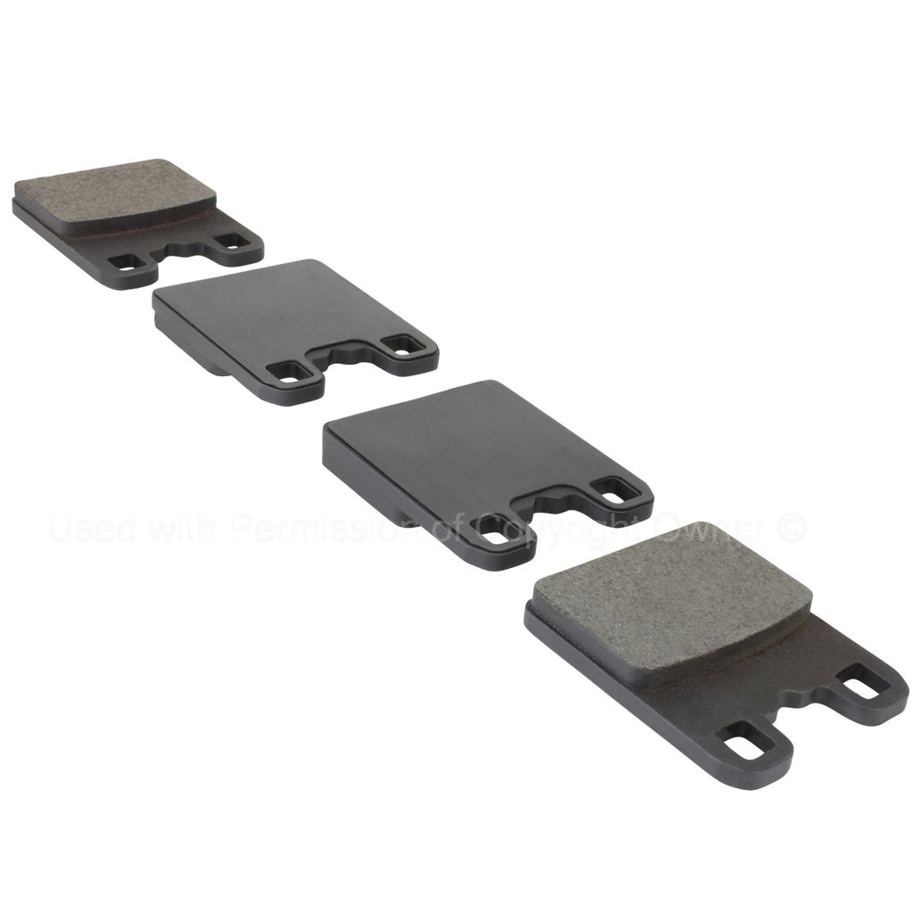 Quality-Built 1003-2069M - Black Series Semi-Metallic Brake Pad Set