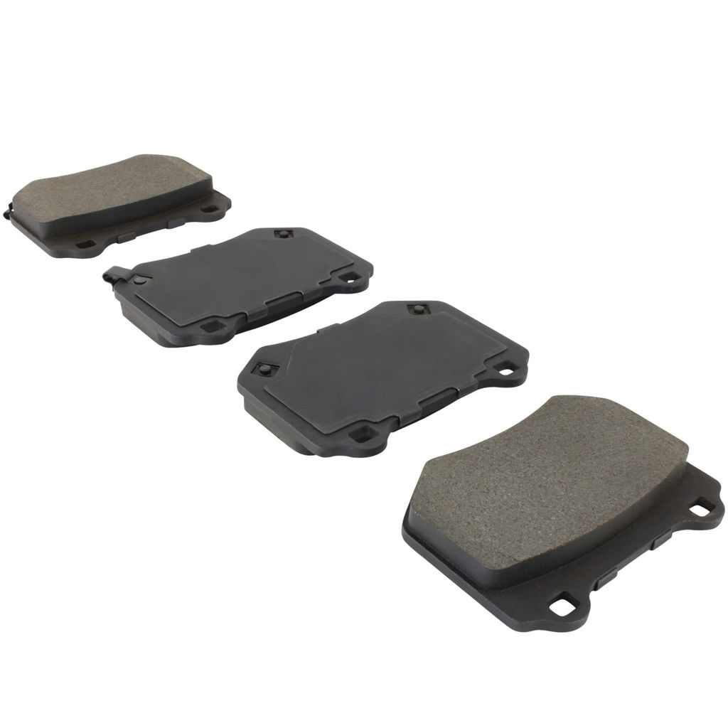 Quality-Built 1003-2118M - Black Series Semi-Metallic Brake Pad Set
