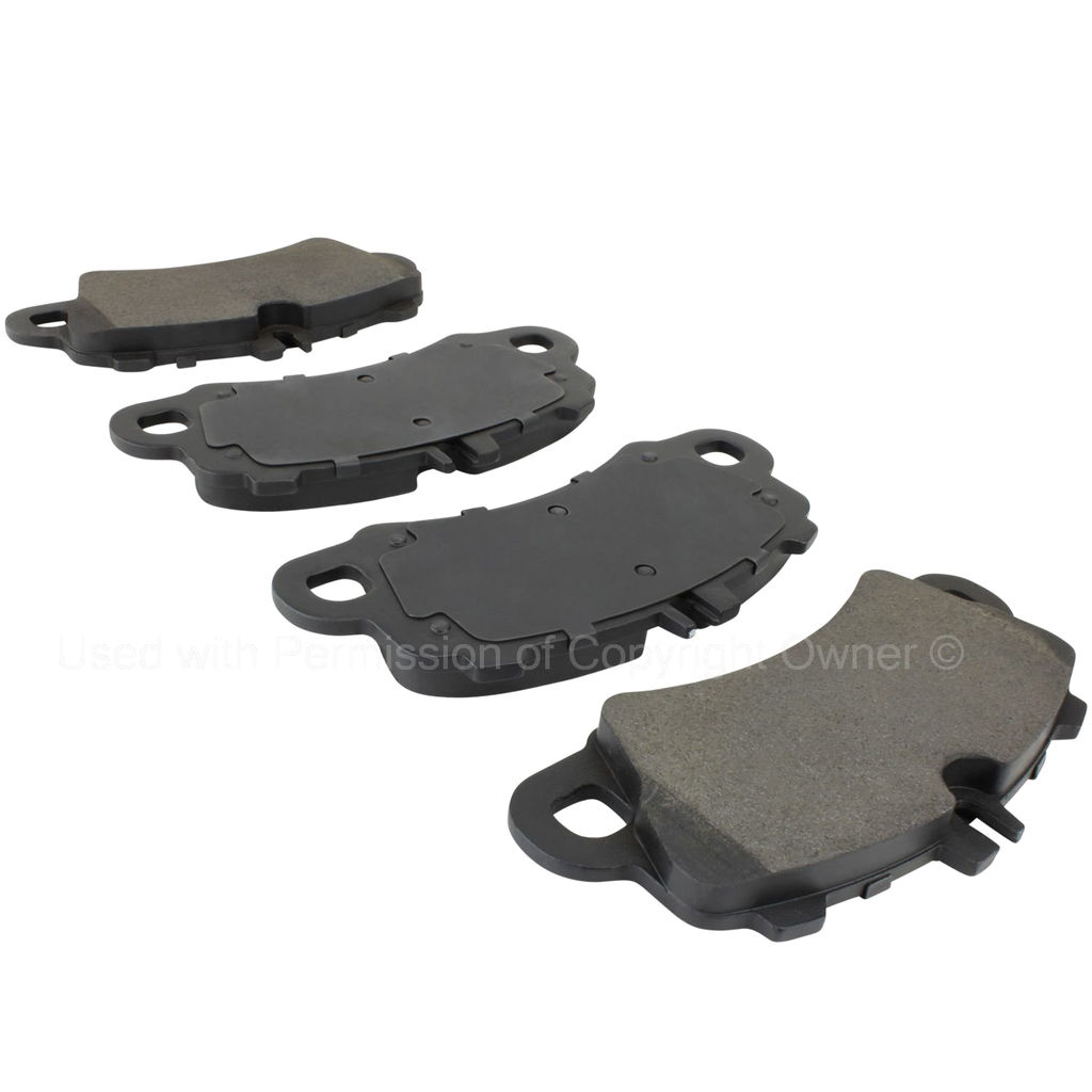 Quality-Built 1003-2192M - Black Series Semi-Metallic Brake Pad Set