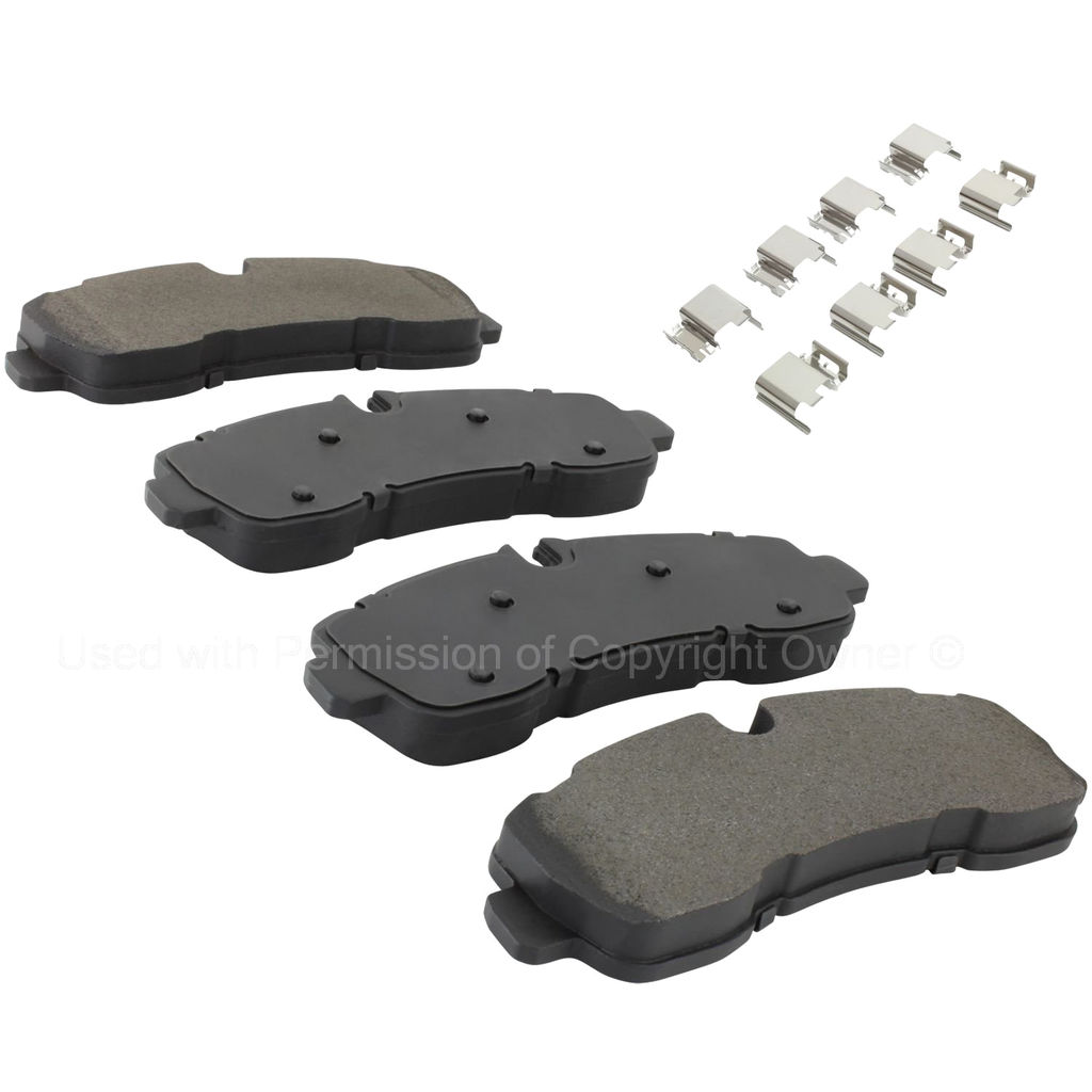 Quality-Built 1003-2281M - Black Series Semi-Metallic Brake Pad Set