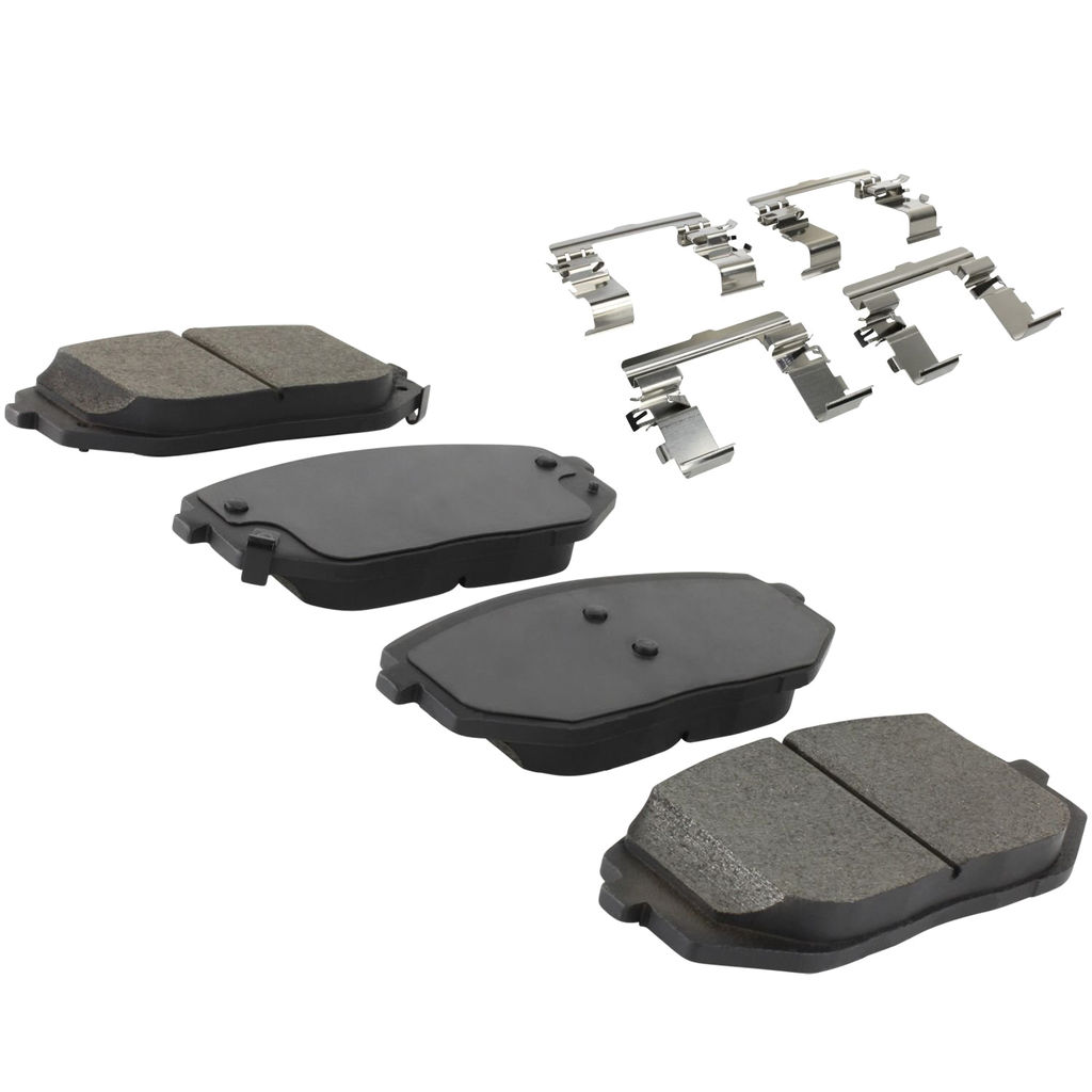 Quality-Built 1003-2398M - Black Series Semi-Metallic Brake Pad Set