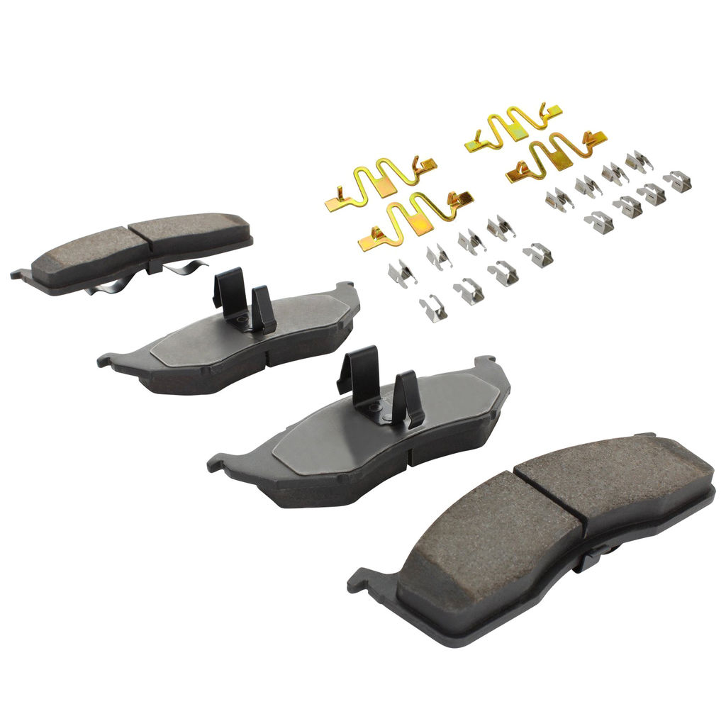 Quality-Built 1002-0591M - Work Force Semi-Metallic Brake Pad Set