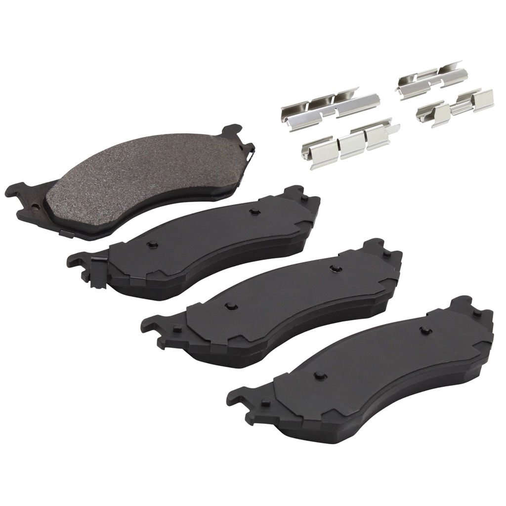 Quality-Built 1002-0702BM - Work Force Semi-Metallic Brake Pad Set