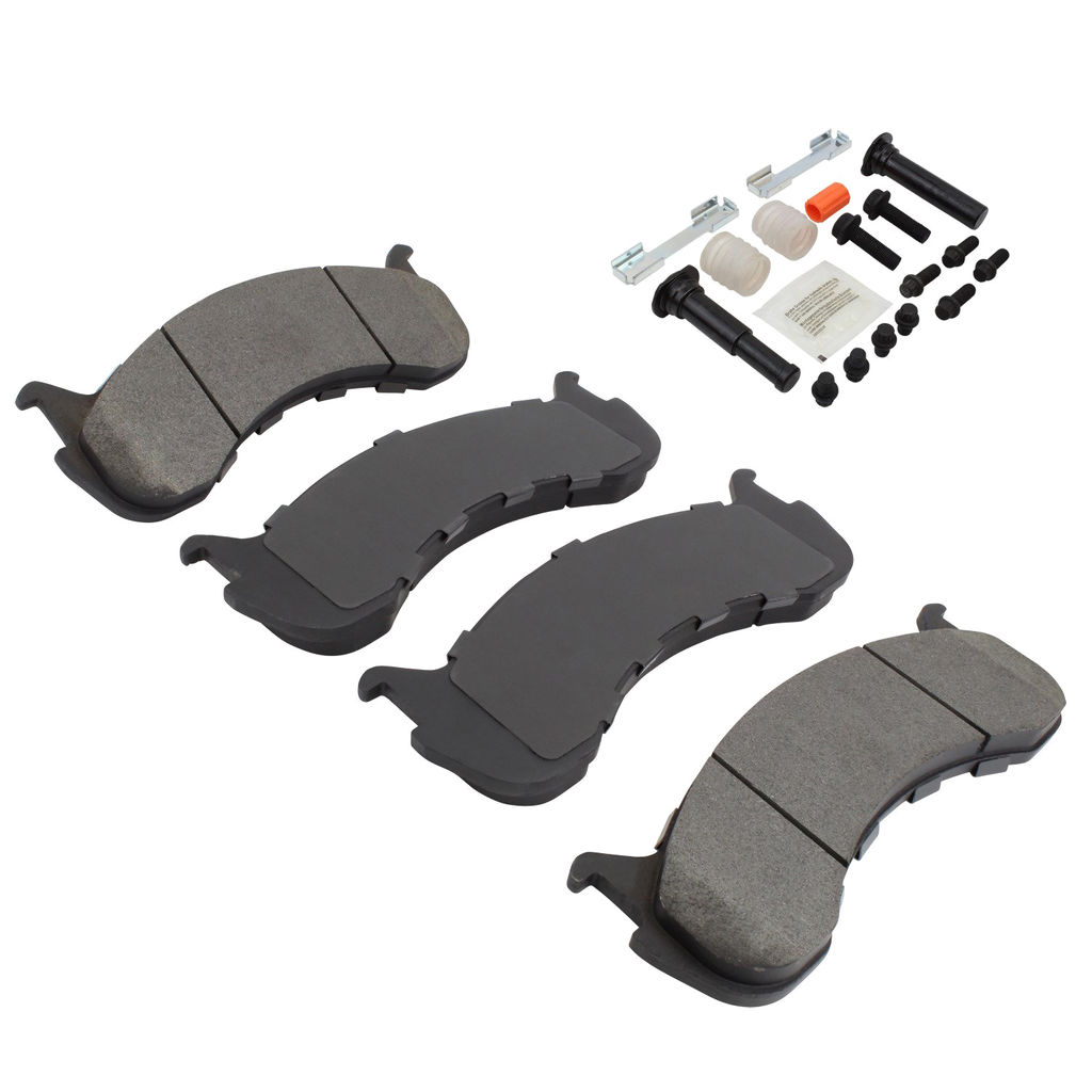 Quality-Built 1002-0786AM - Work Force Semi-Metallic Brake Pad Set