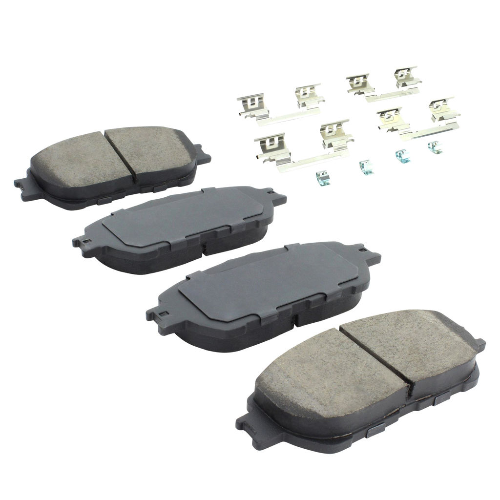Quality-Built 1002-0906AM - Work Force Semi-Metallic Brake Pad Set