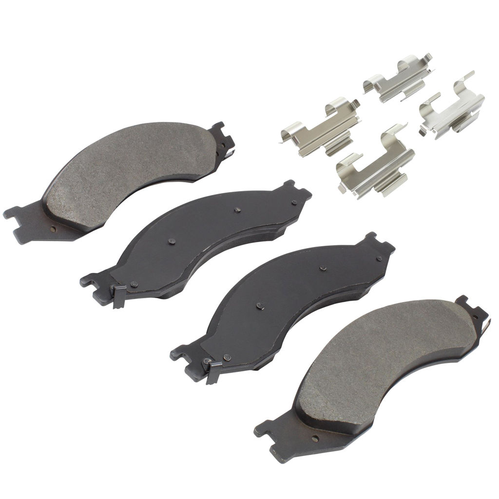Quality-Built 1002-1010M - Work Force Semi-Metallic Brake Pad Set
