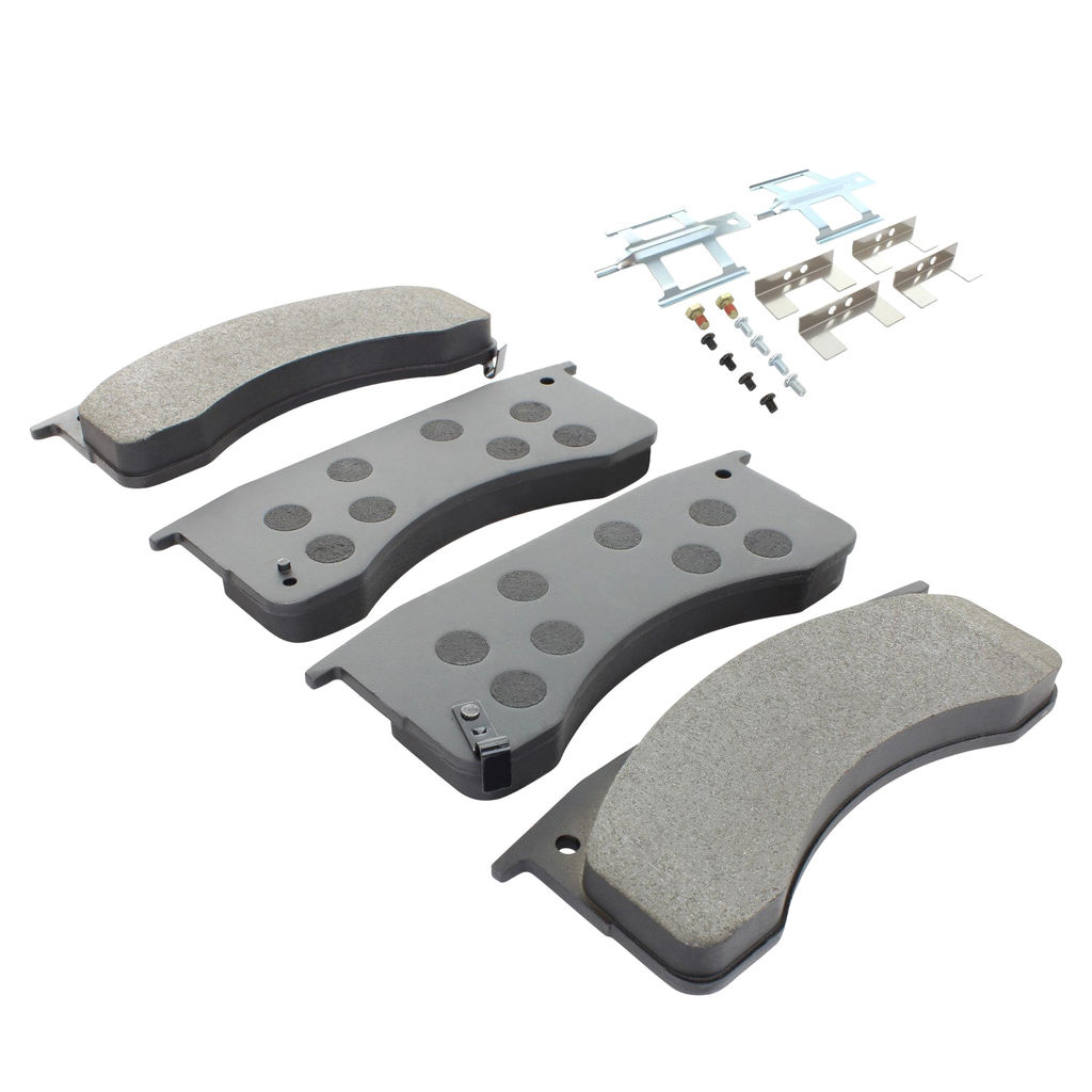 Quality-Built 1002-1032M - Work Force Semi-Metallic Brake Pad Set