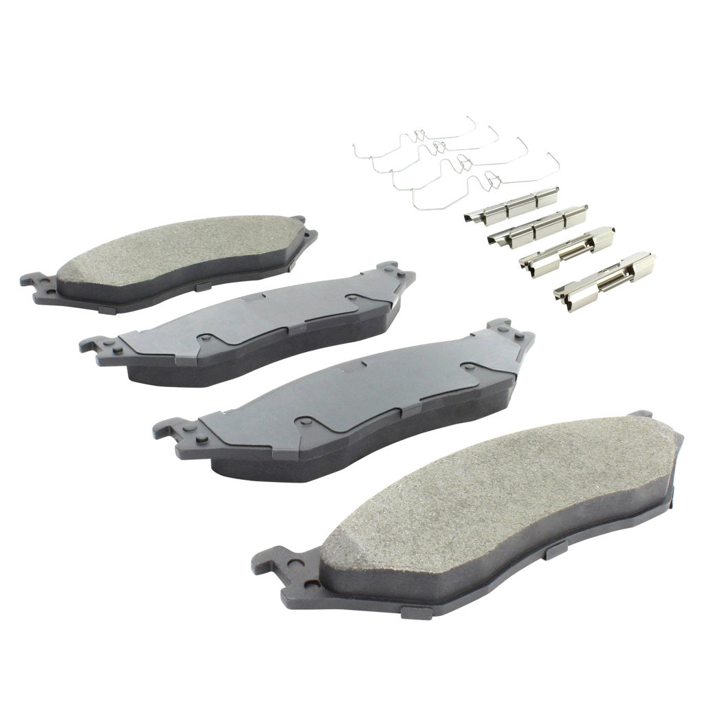 Quality-Built 1002-1066M - Work Force Semi-Metallic Brake Pad Set