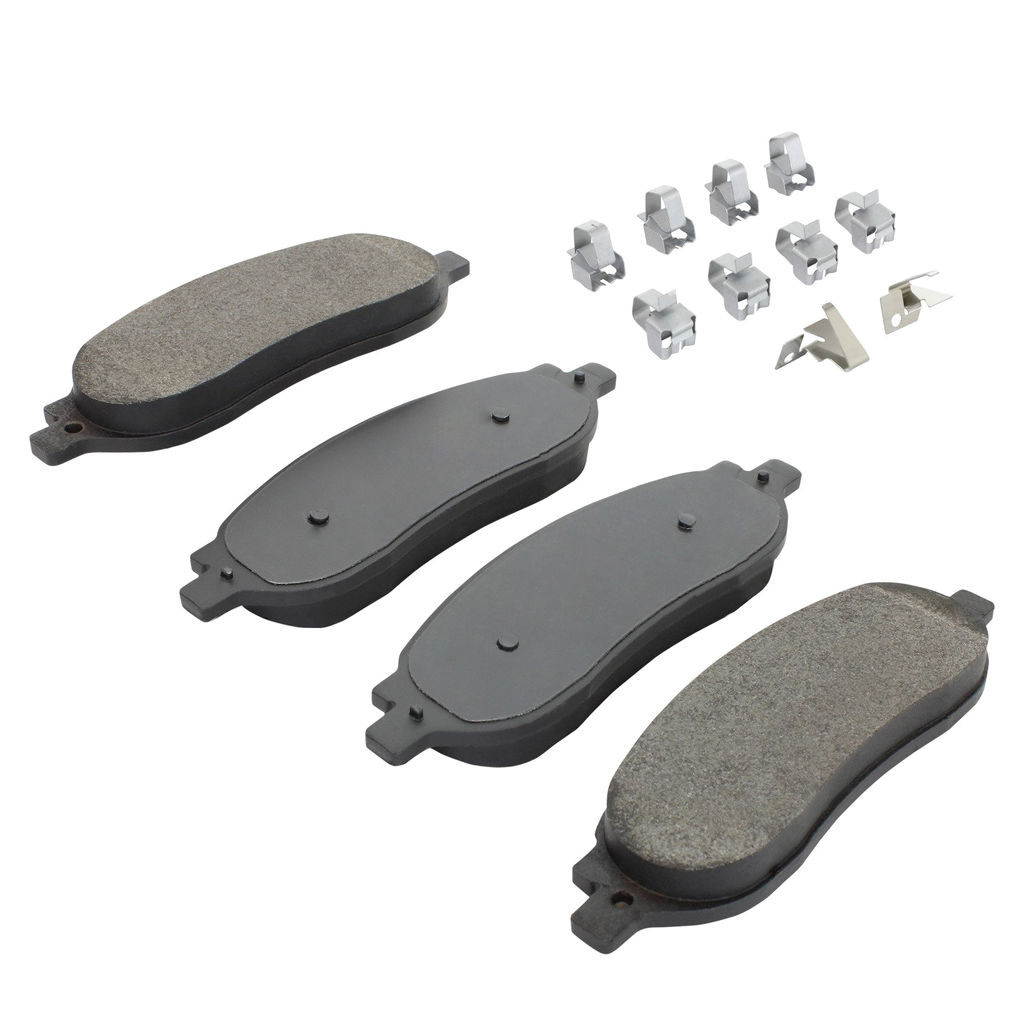 Quality-Built 1002-1068M - Work Force Semi-Metallic Brake Pad Set