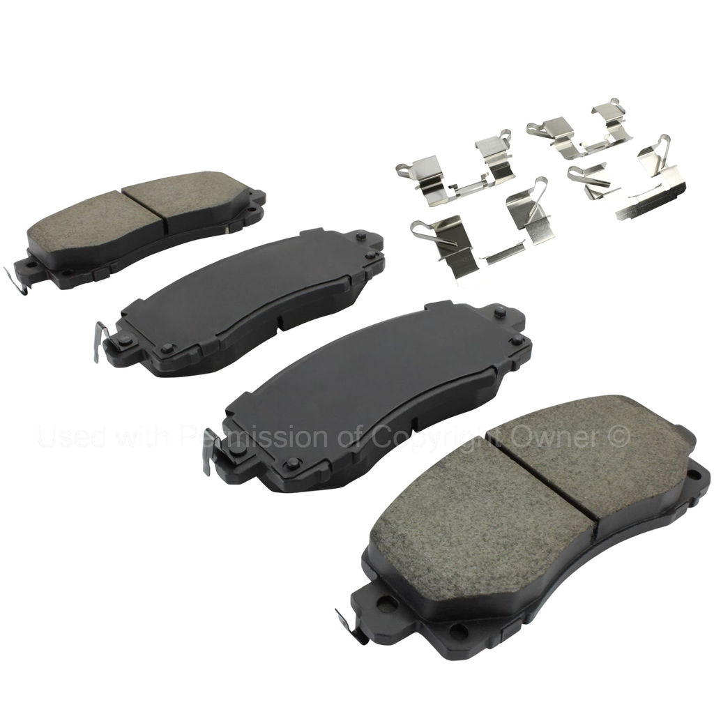 Quality-Built 1001-2045C - Ceramic Brake Pads