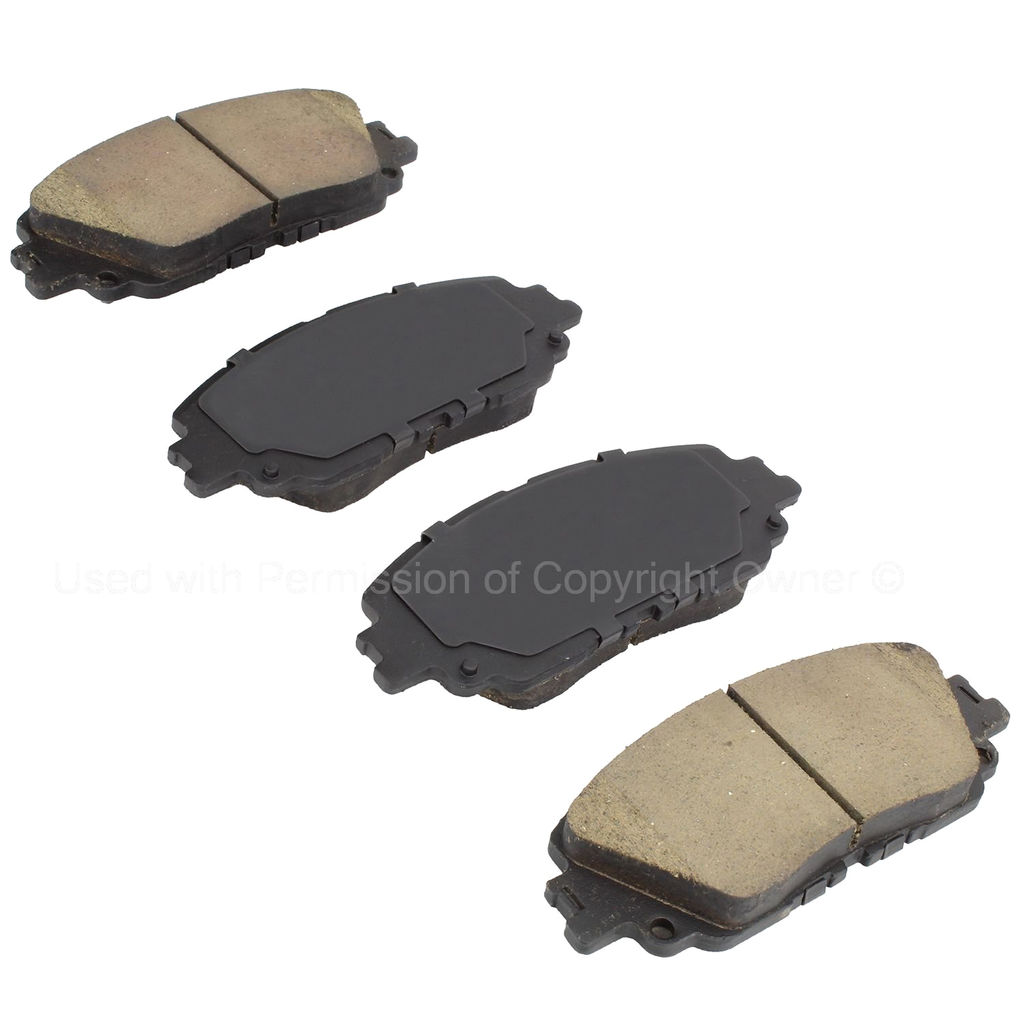 Quality-Built 1001-2076C - Ceramic Brake Pads