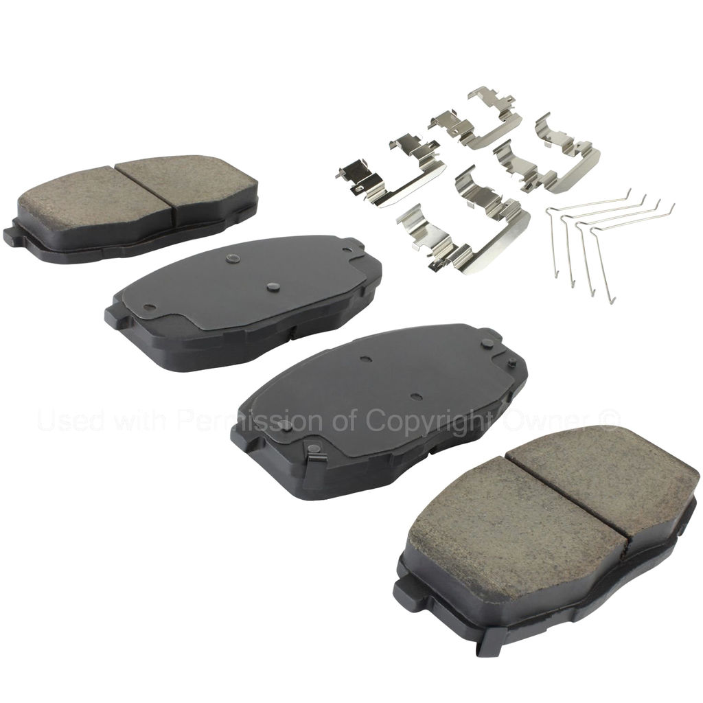 Quality-Built 1001-2094C - Ceramic Brake Pads