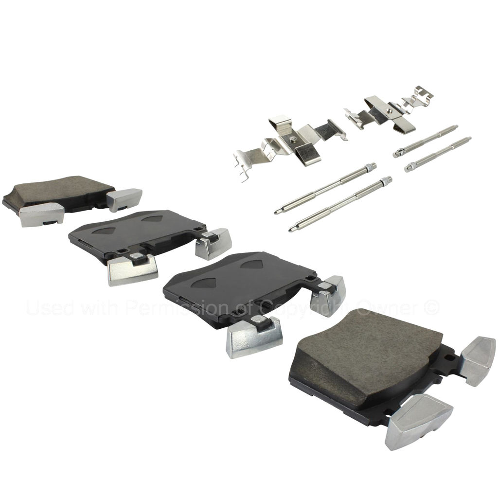 Quality-Built 1001-2162C - Ceramic Brake Pads