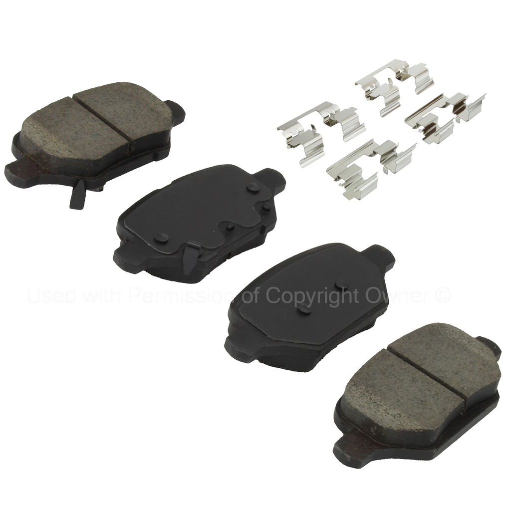 Quality-Built 1001-2168C - Ceramic Brake Pads