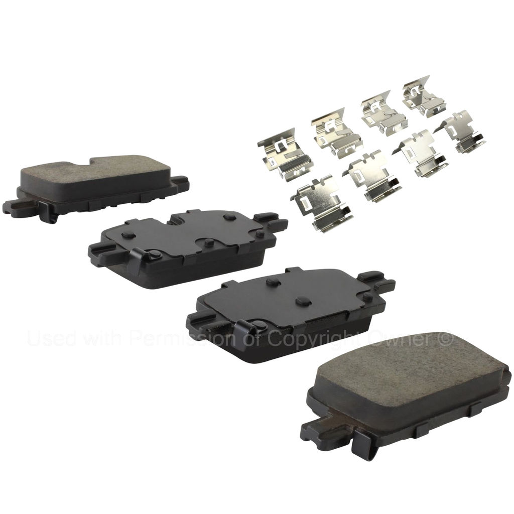 Quality-Built 1001-2174C - Ceramic Brake Pads