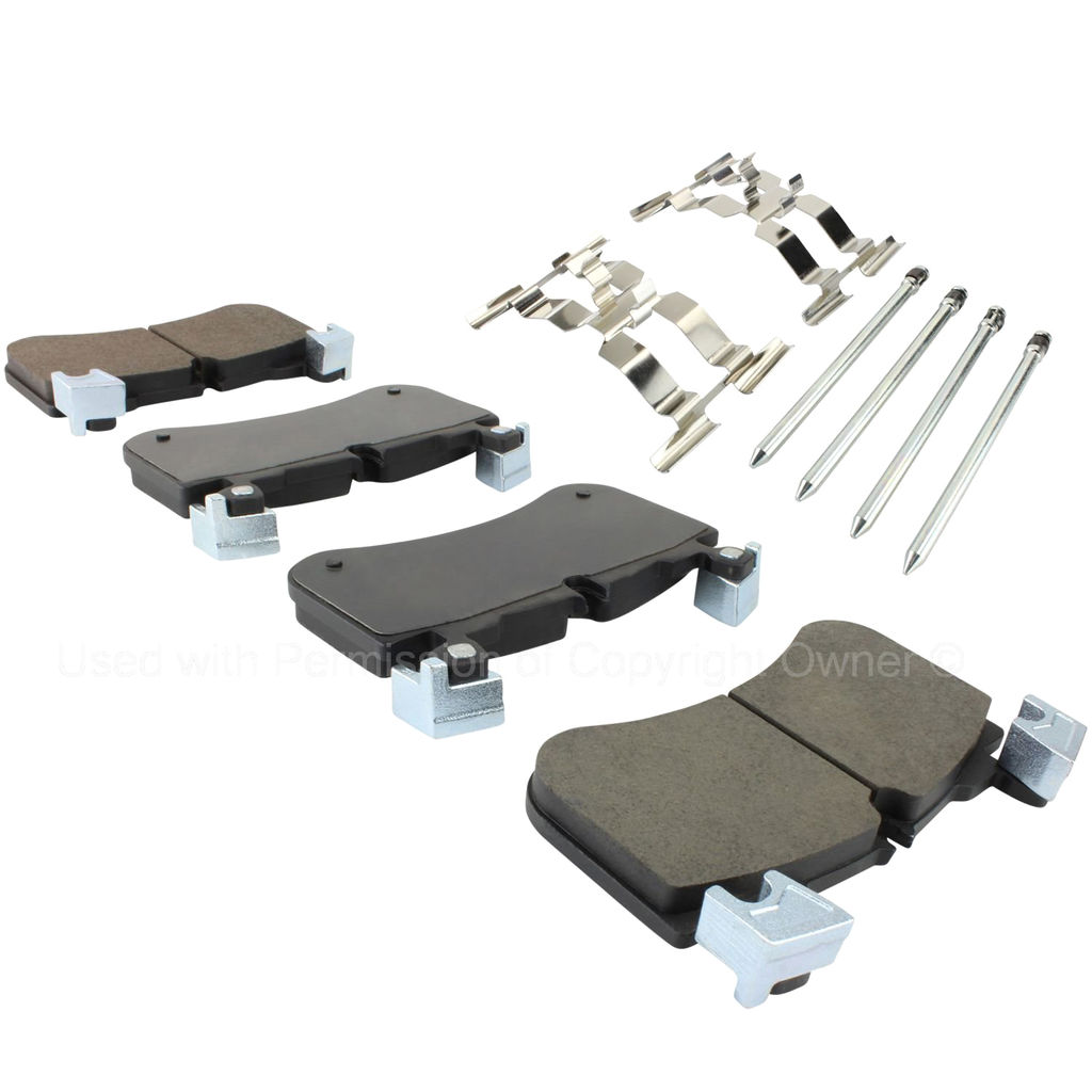 Quality-Built 1001-2184C - Ceramic Brake Pads