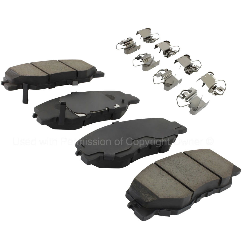 Quality-Built 1001-2185C - Ceramic Brake Pads