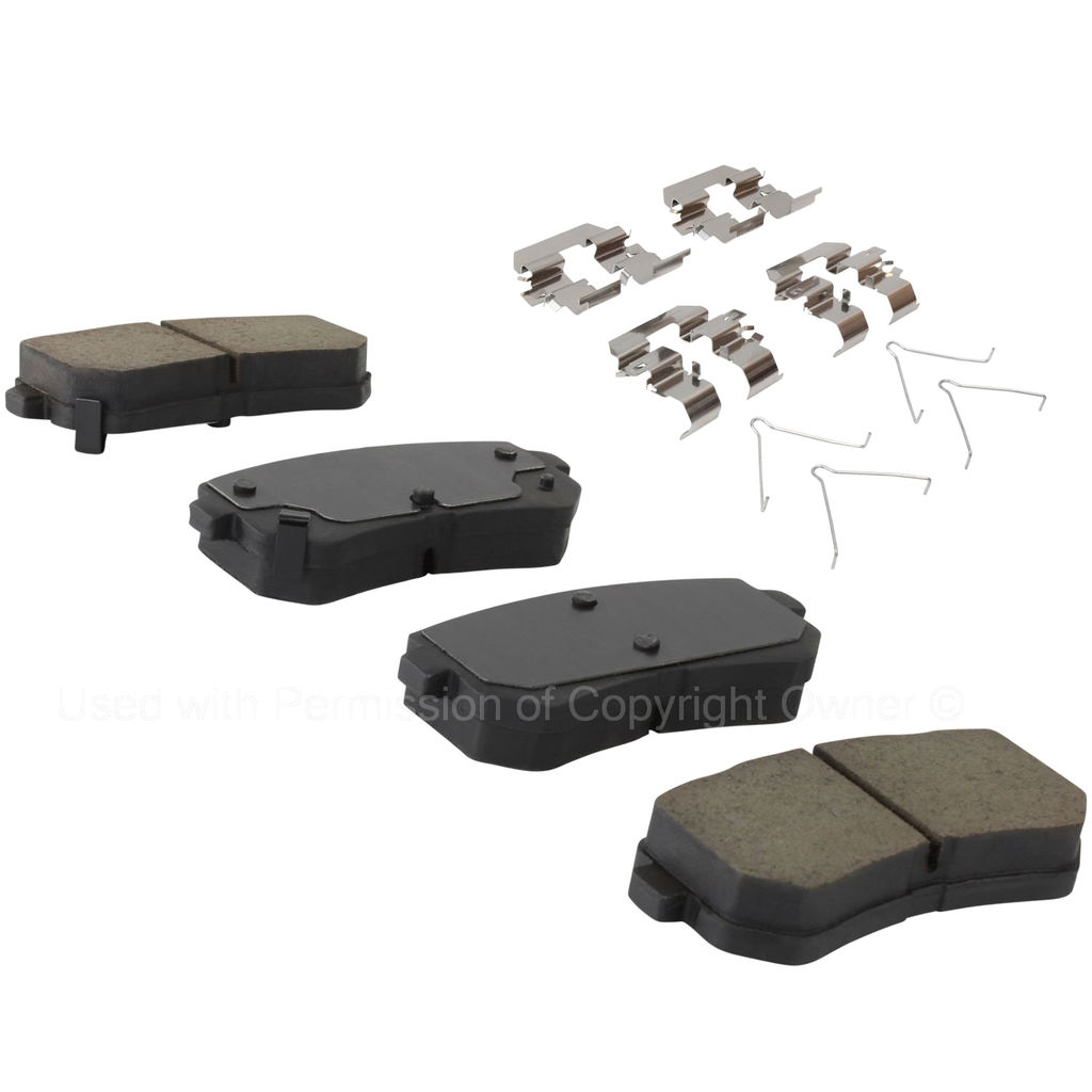 Quality-Built 1001-2188C - Ceramic Brake Pads