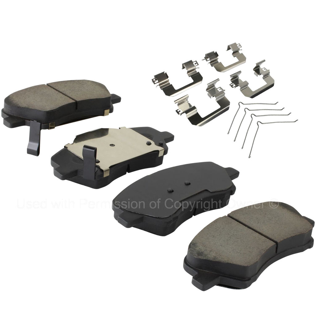 Quality-Built 1001-2190C - Ceramic Brake Pads