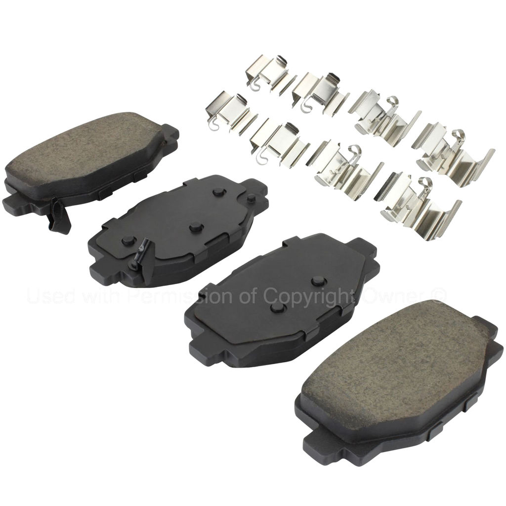 Quality-Built 1001-2191C - Ceramic Brake Pads