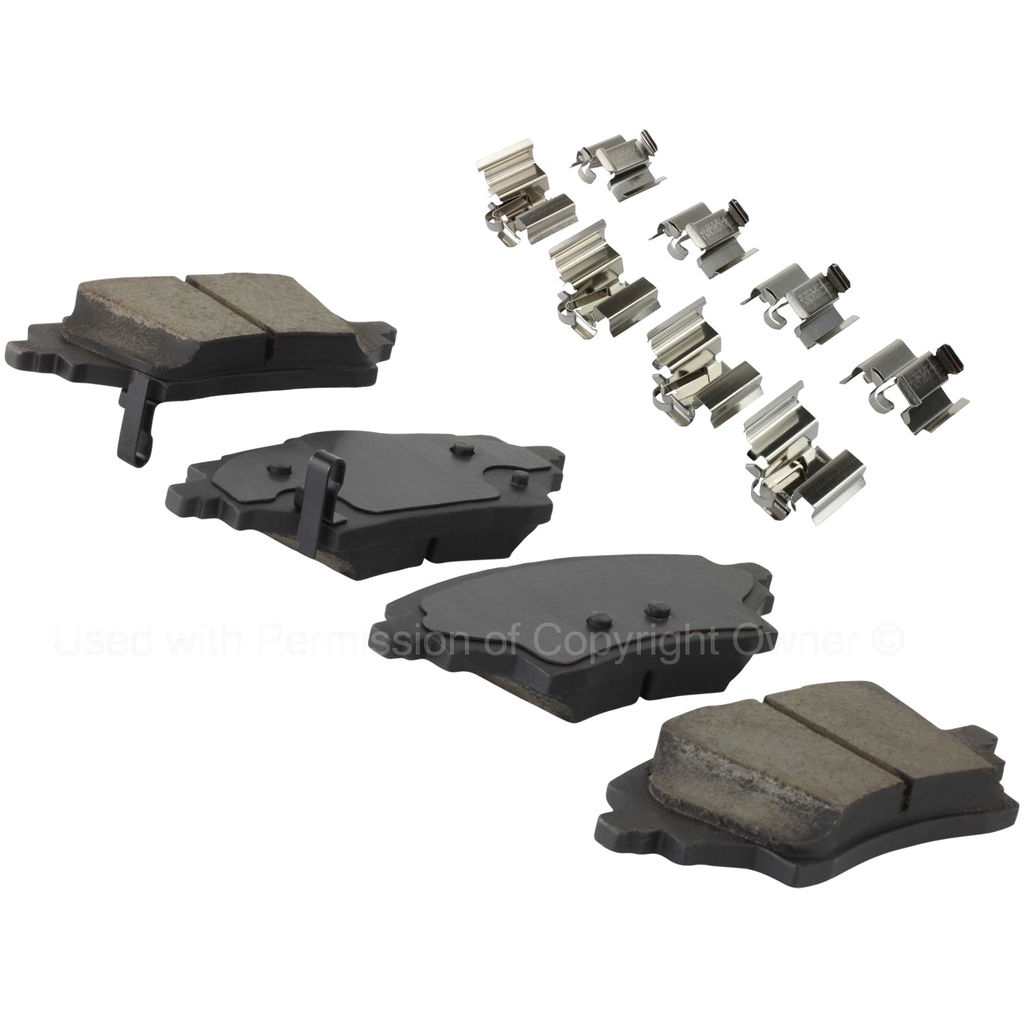 Quality-Built 1001-2202C - Ceramic Brake Pads