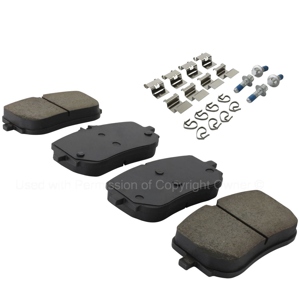 Quality-Built 1001-2206C - Ceramic Brake Pads
