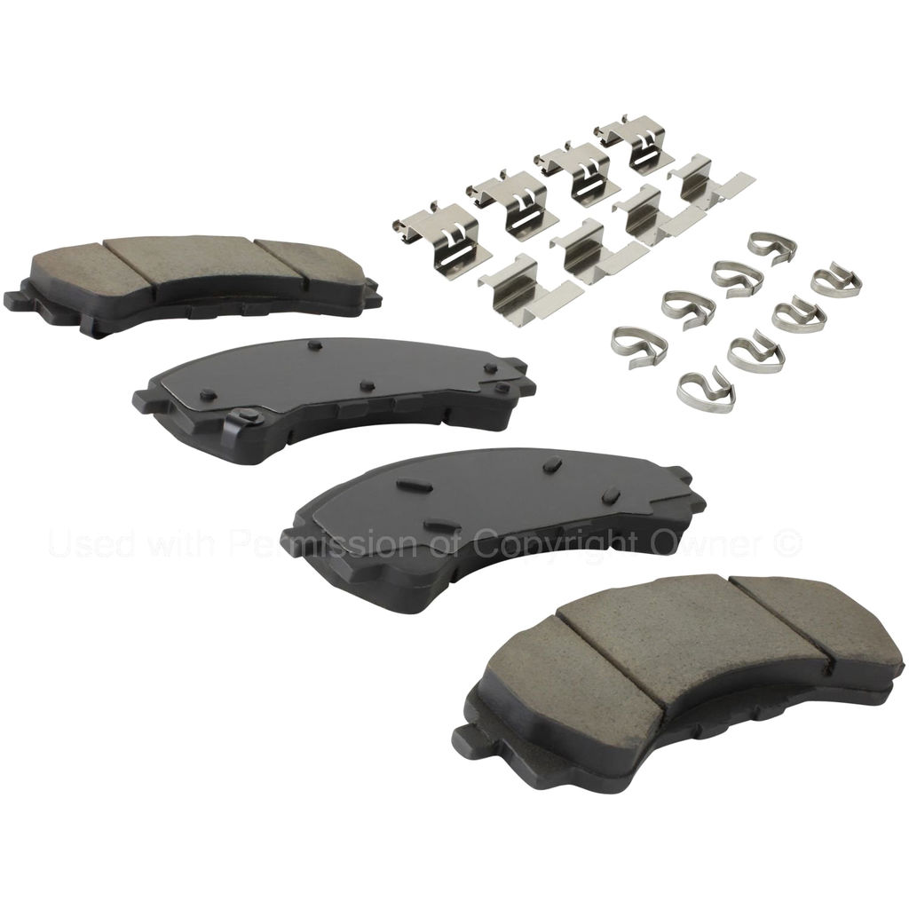 Quality-Built 1001-2216C - Ceramic Brake Pads