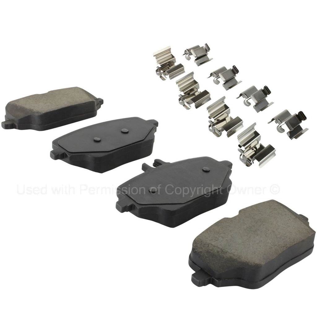 Quality-Built 1001-2235C - Ceramic Brake Pads