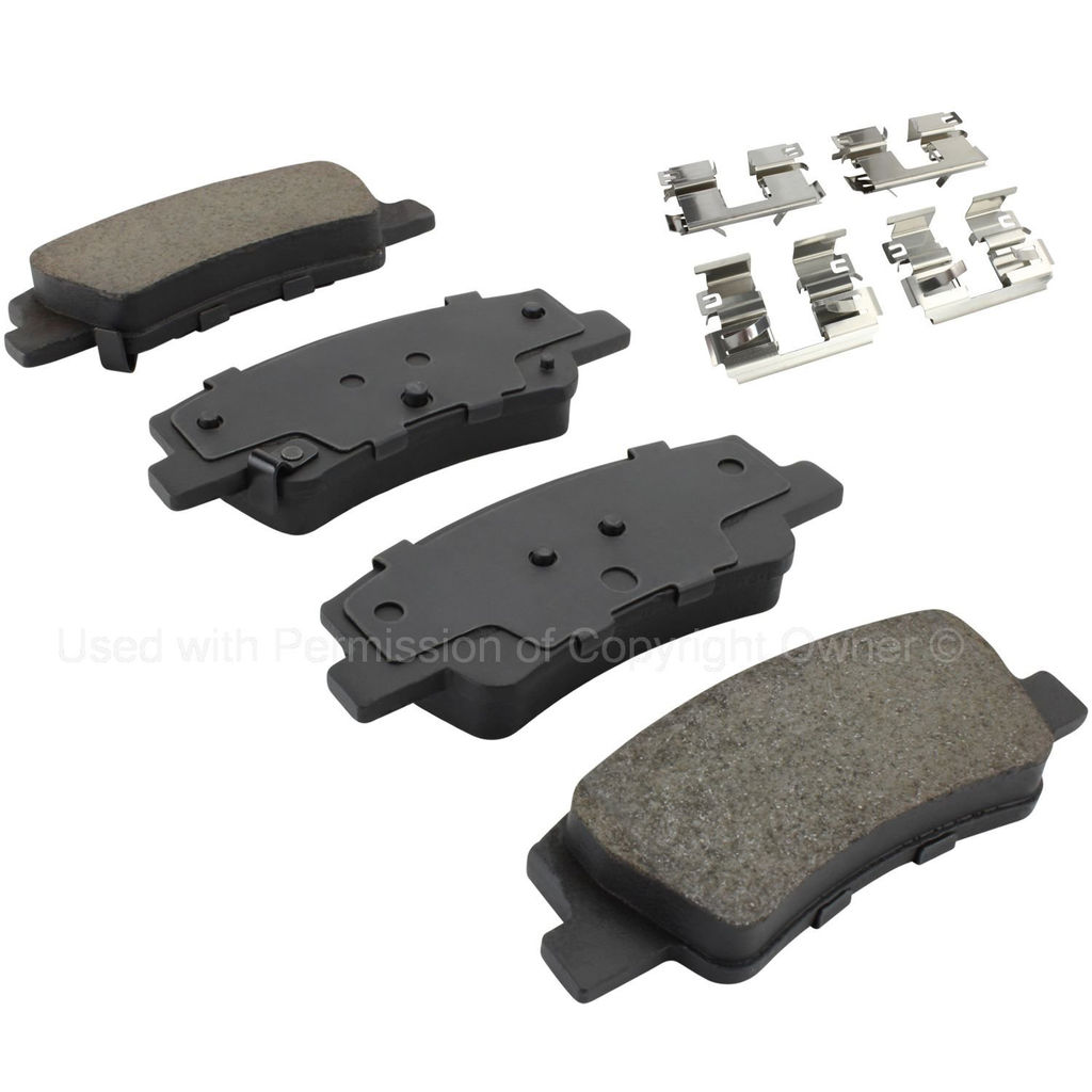 Quality-Built 1001-2299C - Ceramic Brake Pads