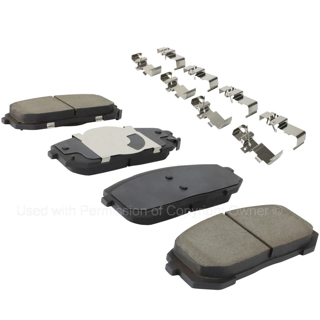 Quality-Built 1001-2302C - Ceramic Brake Pads