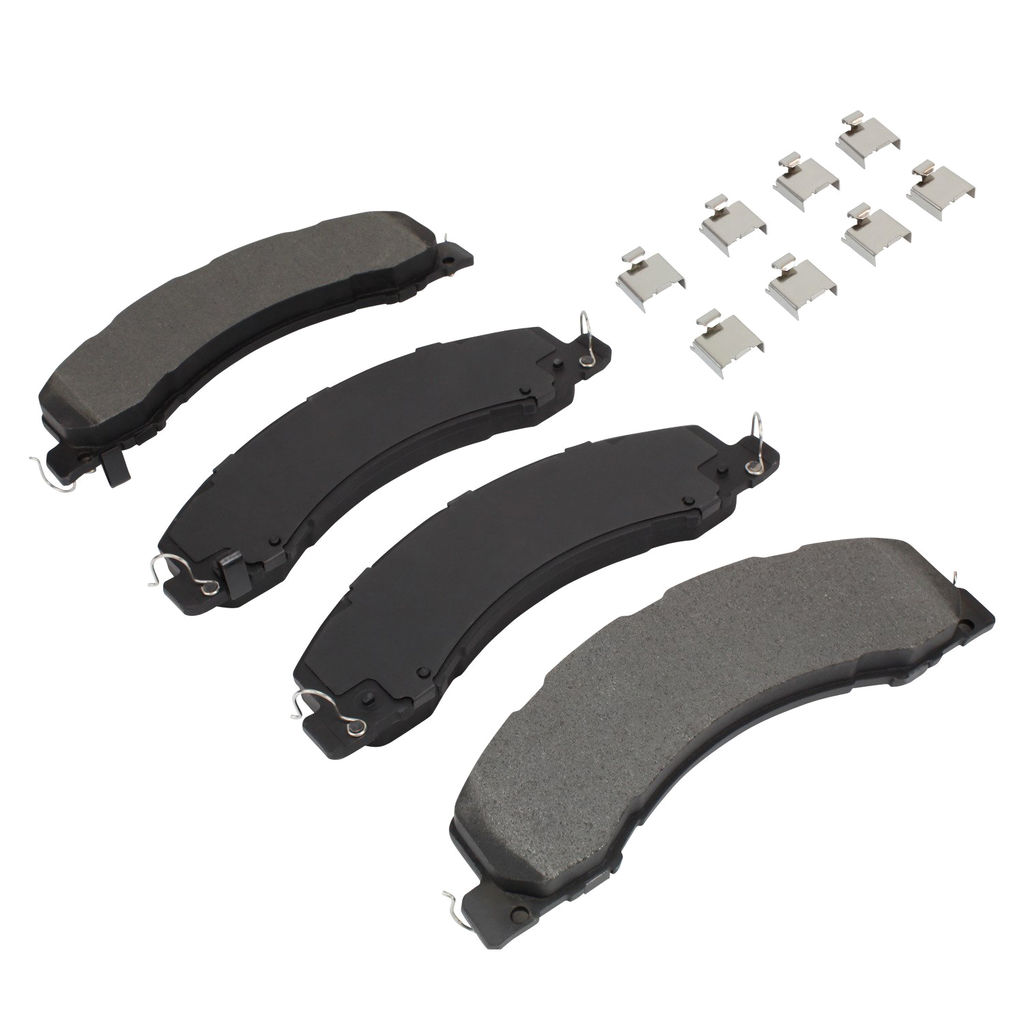 Quality-Built 1002-1335M - Work Force Semi-Metallic Brake Pad Set