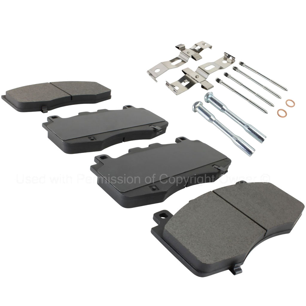 Quality-Built 1001-2152M - Semi-Metallic Brake Pads